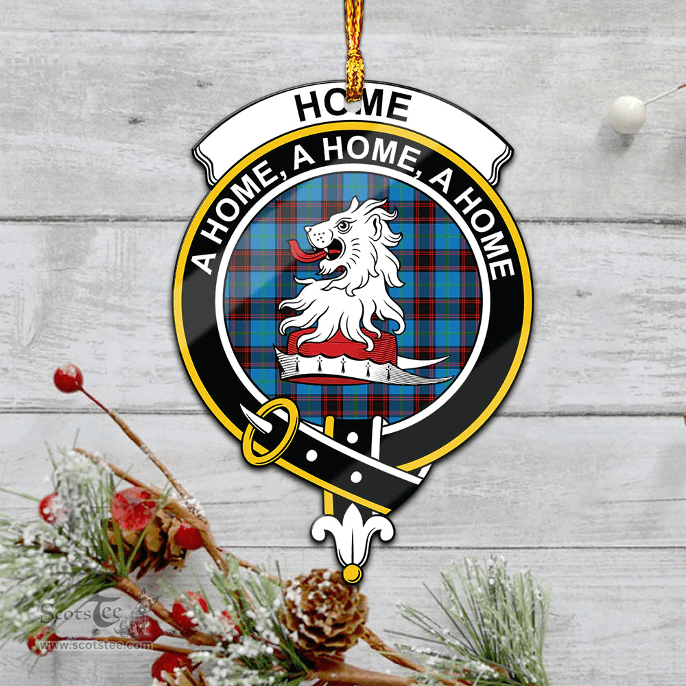 Scottish Home Ancient Clan Tartan Mica Ornament Christmas Decoratio - 2-Sided  Scottish Plaid Tartan Plaid