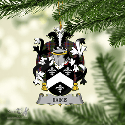 Scottish Hargis Clan Tartan Mica Ornament Christmas Decoratio - 2-Sided  Scottish Plaid Tartan Plaid