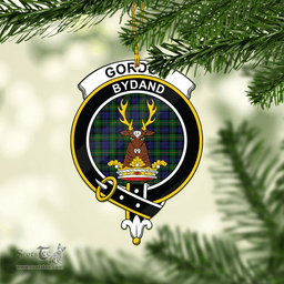Scottish Gordon Clan Tartan Mica Ornament Christmas Decoratio - 2-Sided  Scottish Plaid Tartan Plaid