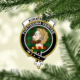 Scottish Kirkcaldy Clan Tartan Mica Ornament Christmas Decoratio - 2-Sided  Scottish Plaid Tartan Plaid