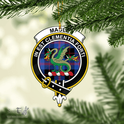 Scottish Maule Clan Tartan Mica Ornament Christmas Decoratio - 2-Sided  Scottish Plaid Tartan Plaid