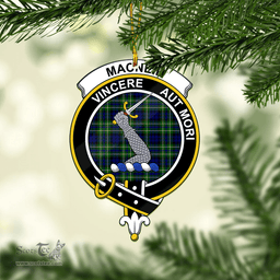 Scottish Macneil Of Colonsay Modern Clan Tartan Mica Ornament Christmas Decoratio - 2-Sided  Scottish Plaid Tartan Plaid