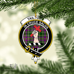 Scottish Taylor Clan Tartan Mica Ornament Christmas Decoratio - 2-Sided  Scottish Plaid Tartan Plaid