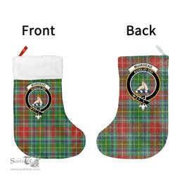 Scottish Muirhead Clan Tartan Christmas Stocking - Crest Classic