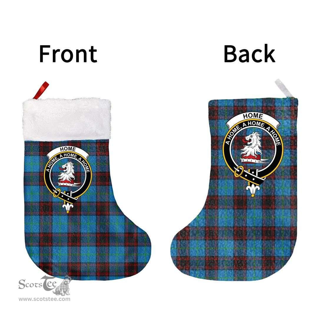 Scottish Home Ancient Clan Tartan Christmas Stocking - Crest Classic