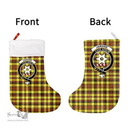 Scottish Jardine Clan Tartan Christmas Stocking - Crest Classic