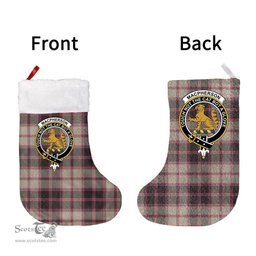 Scottish MacPherson Hunting Ancient Clan Tartan Christmas Stocking - Crest Classic