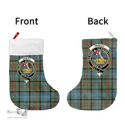 Scottish Paisley District Clan Tartan Christmas Stocking - Crest Classic