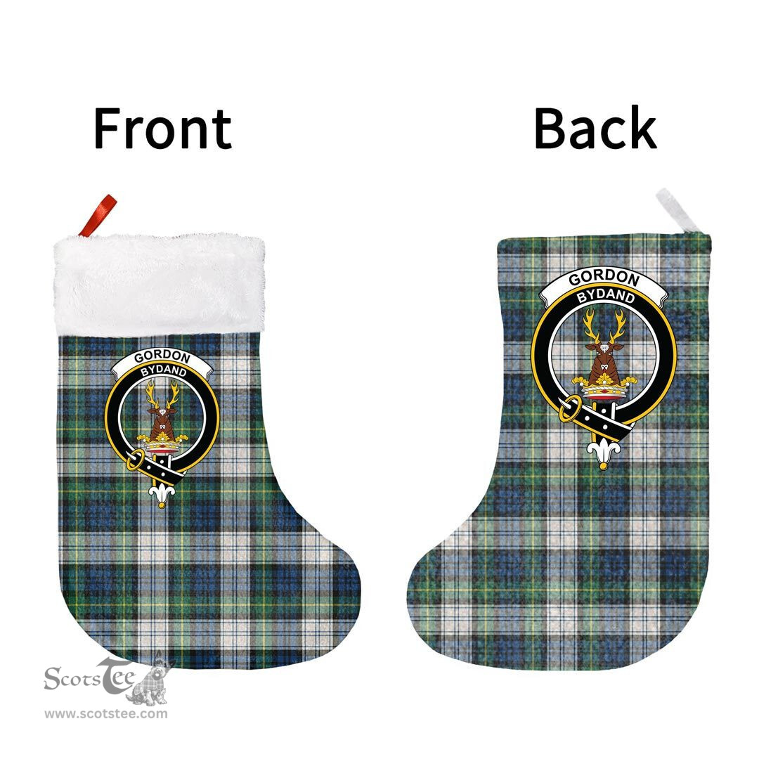 Scottish Gordon Dress Ancient Clan Tartan Christmas Stocking - Crest Classic