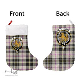 Scottish MacPherson Dress Ancient Clan Tartan Christmas Stocking - Crest Classic
