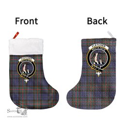 Scottish Fletcher of Dunans Clan Tartan Christmas Stocking - Crest Classic