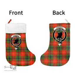 Scottish Turnbull Dress Clan Tartan Christmas Stocking - Crest Classic