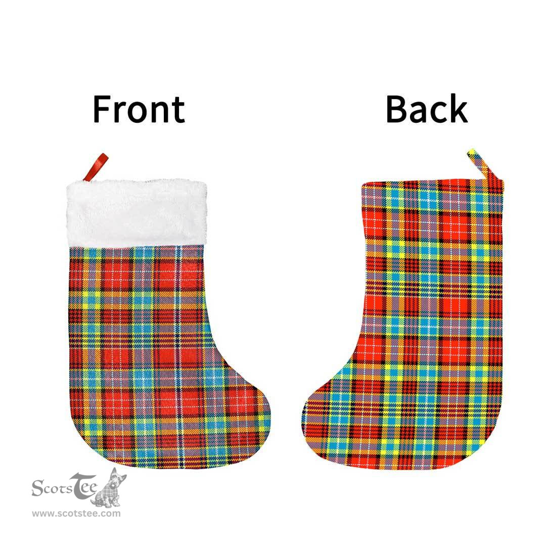 Scottish Ogilvie Hunting Ancient Clan Tartan Christmas Stocking - Classic