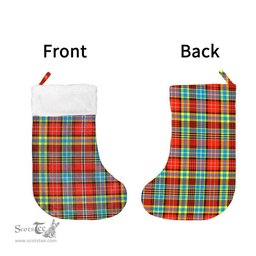 Scottish Ogilvie Hunting Ancient Clan Tartan Christmas Stocking - Classic
