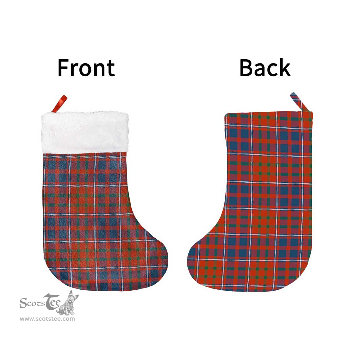 Scottish Cameron of Lochiel Ancient Clan Tartan Christmas Stocking - Classic