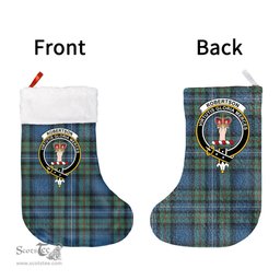 Scottish Robertson Hunting Ancient Clan Tartan Christmas Stocking - Crest Classic