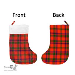 Scottish MacColl Modern Clan Tartan Christmas Stocking - Classic