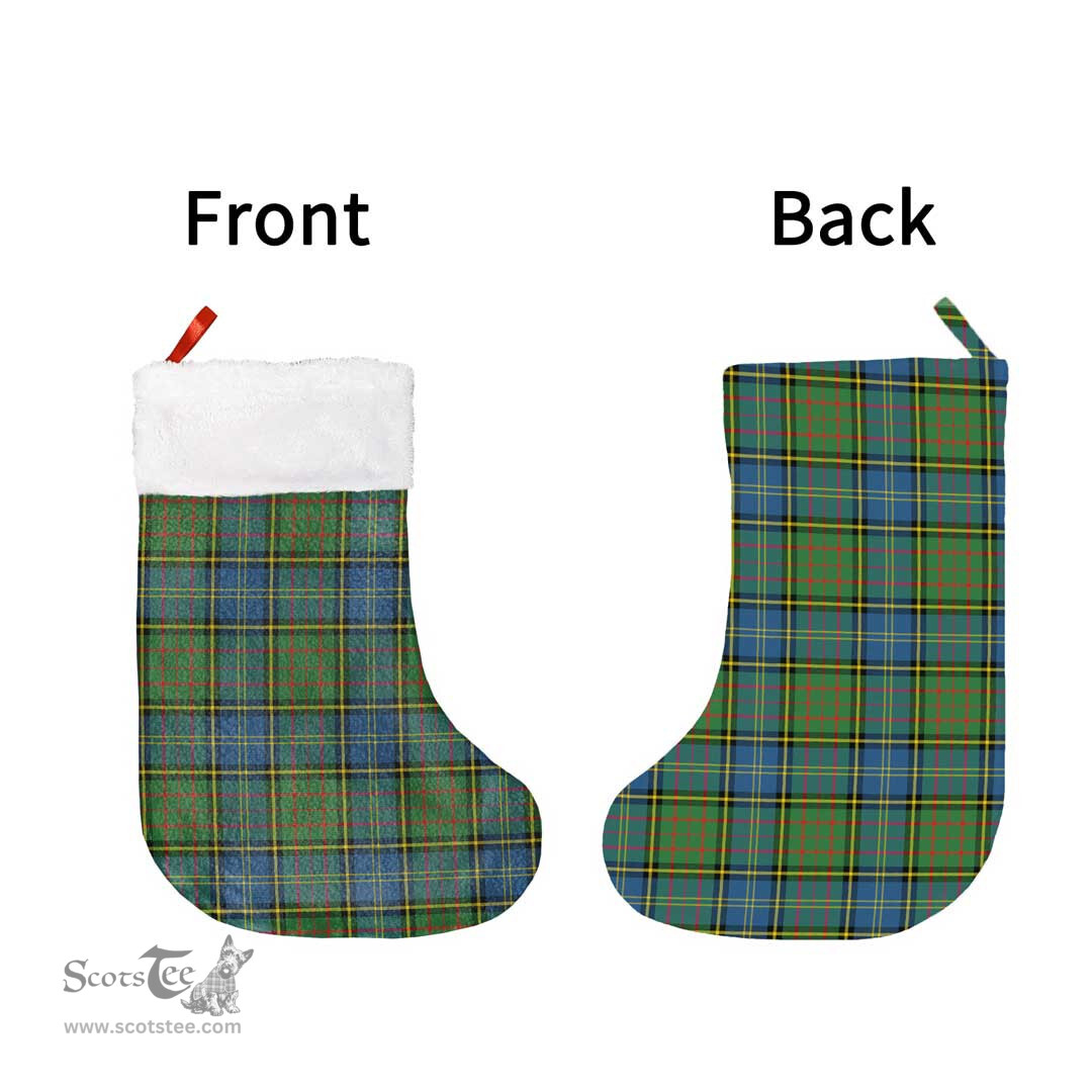 Scottish MacMillan Hunting Ancient Clan Tartan Christmas Stocking - Classic