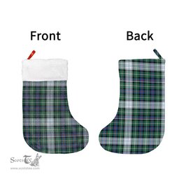 Scottish MacKenzie Dress Ancient Clan Tartan Christmas Stocking - Classic