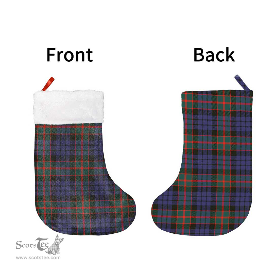 Scottish Fletcher of Dunans Clan Tartan Christmas Stocking - Classic