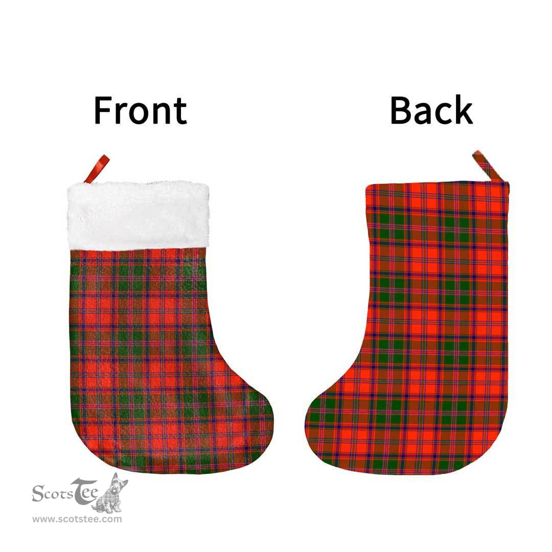 Scottish Stewart of Appin Modern Clan Tartan Christmas Stocking - Classic