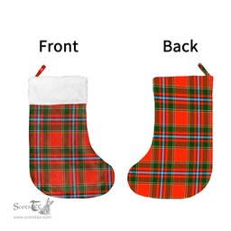 Scottish Drummond of Perth Clan Tartan Christmas Stocking - Classic