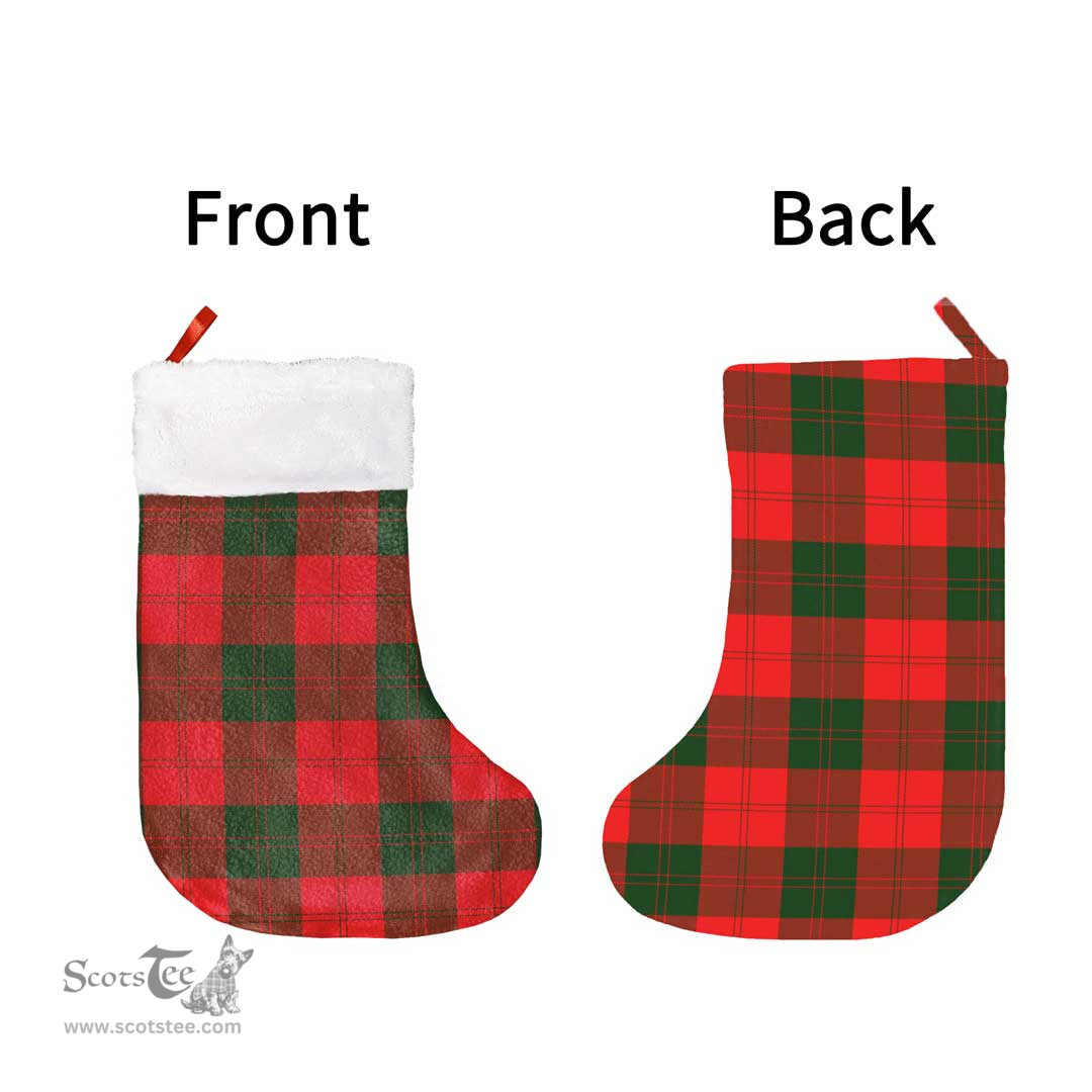 Scottish Erskine Modern Clan Tartan Christmas Stocking - Classic