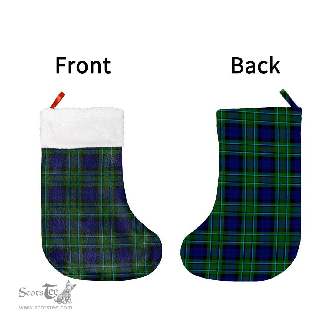 Scottish MacCallum Modern Clan Tartan Christmas Stocking - Classic