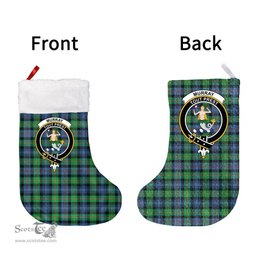 Scottish Murray of Atholl Ancient Clan Tartan Christmas Stocking - Crest Classic