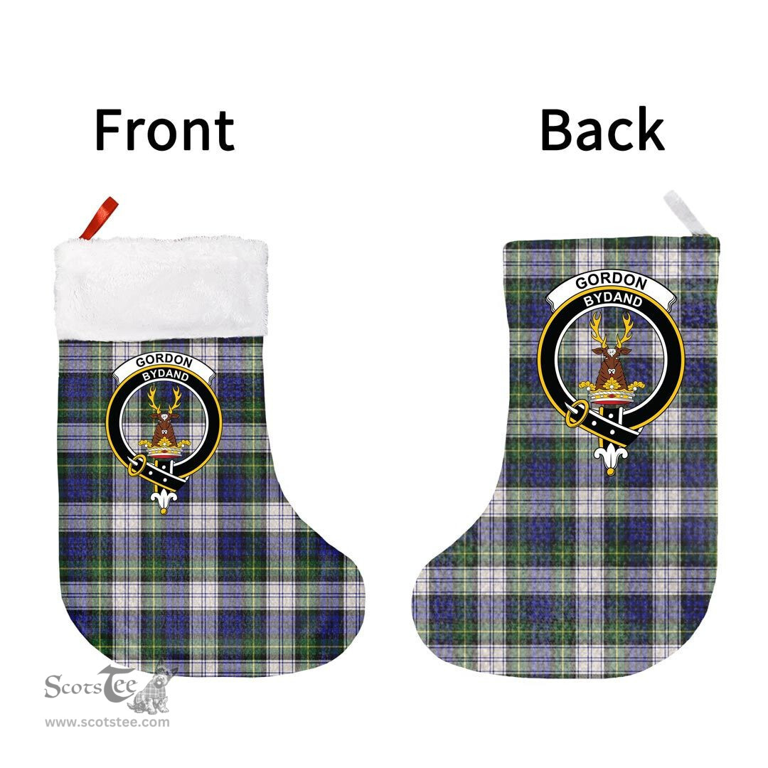 Scottish Gordon Dress Modern Clan Tartan Christmas Stocking - Crest Classic