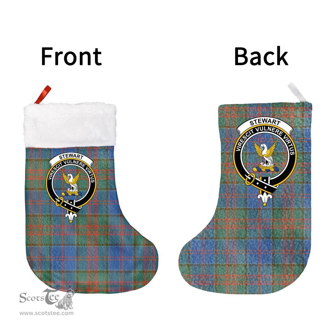 Scottish Stewart of Appin Hunting Ancient Clan Tartan Christmas Stocking - Crest Classic