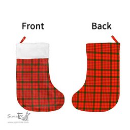 Scottish MacDonnell of Keppoch Modern Clan Tartan Christmas Stocking - Classic