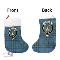 Scottish Matheson Hunting Ancient Clan Tartan Christmas Stocking - Crest Classic