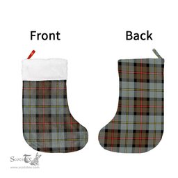 Scottish MacLeod of Harris Weathered Clan Tartan Christmas Stocking - Classic