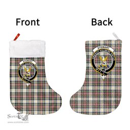 Scottish Stewart Dress Ancient Clan Tartan Christmas Stocking - Crest Classic