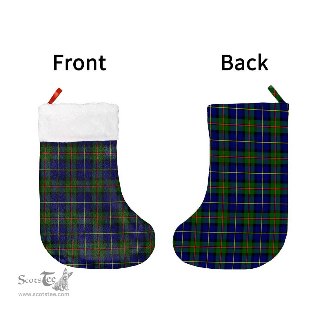 Scottish MacLeod of Harris Modern Clan Tartan Christmas Stocking - Classic