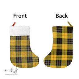 Scottish MacLeod of Lewis Ancient Clan Tartan Christmas Stocking - Classic
