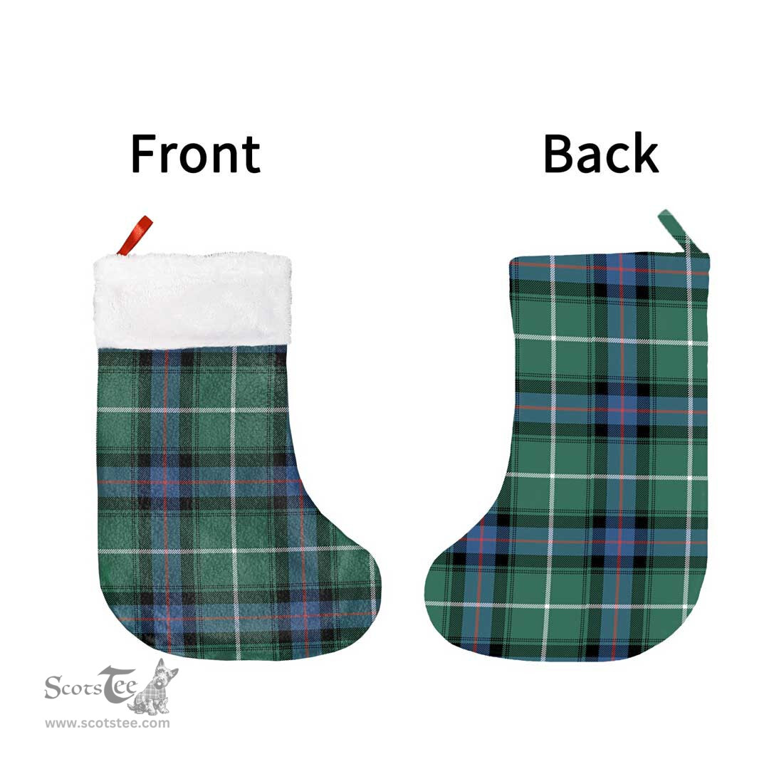 Scottish MacDonald of the Isles Hunting Ancient Clan Tartan Christmas Stocking - Classic