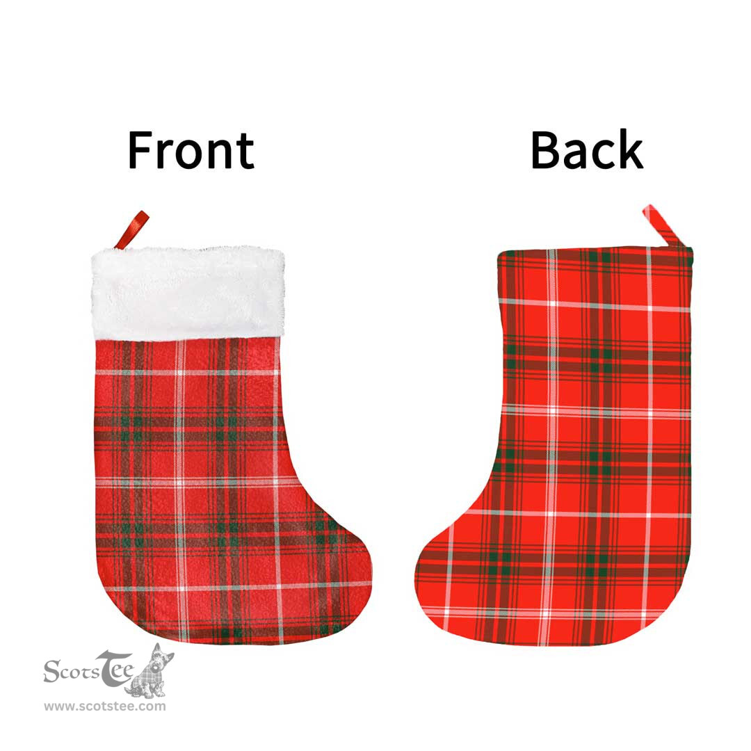 Scottish Duke of Rothesay Modern Clan Tartan Christmas Stocking - Classic