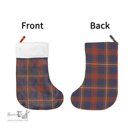 Scottish Fraser Hunting Modern Clan Tartan Christmas Stocking - Classic