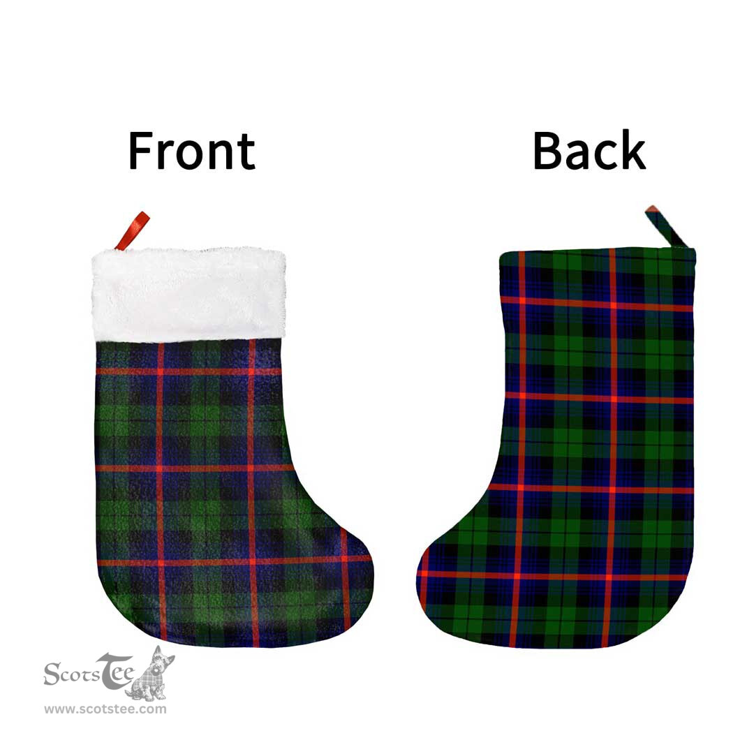 Scottish Urquhart Modern Clan Tartan Christmas Stocking - Classic