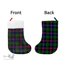 Scottish Urquhart Modern Clan Tartan Christmas Stocking - Classic
