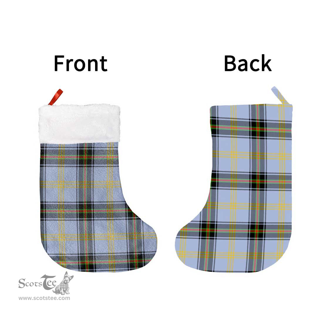 Scottish Bell of the Borders Clan Tartan Christmas Stocking - Classic