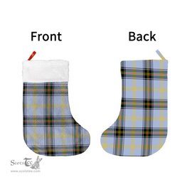 Scottish Bell of the Borders Clan Tartan Christmas Stocking - Classic