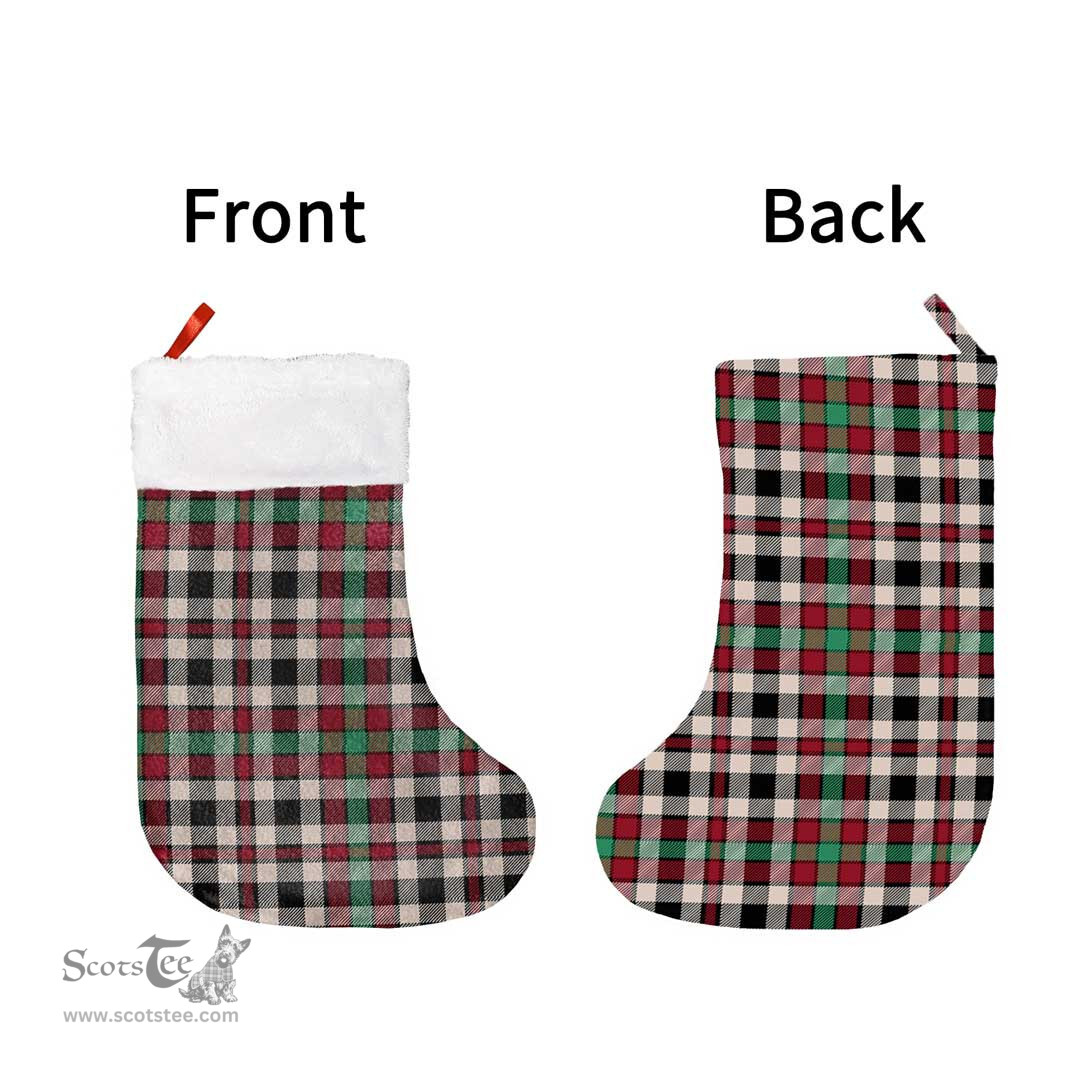 Scottish Borthwick Dress Ancient Clan Tartan Christmas Stocking - Classic