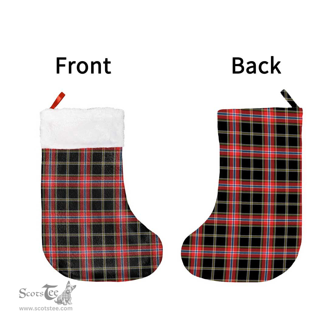 Scottish Norwegian Night Clan Tartan Christmas Stocking - Classic