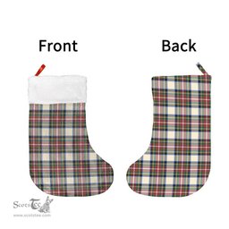 Scottish Stewart Dress Ancient Clan Tartan Christmas Stocking - Classic
