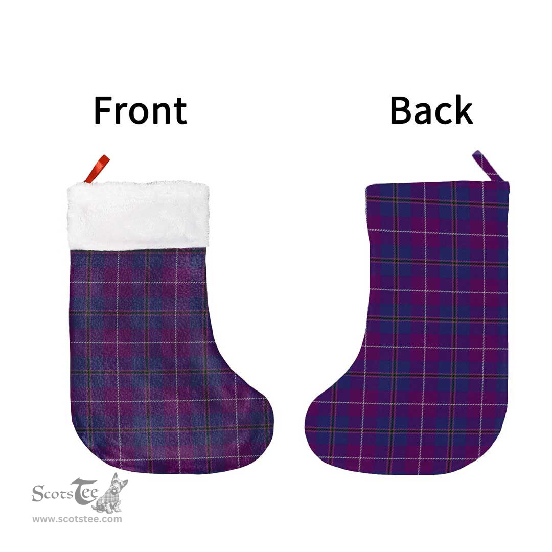 Scottish Pride of Glencoe Clan Tartan Christmas Stocking - Classic
