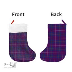 Scottish Pride of Glencoe Clan Tartan Christmas Stocking - Classic