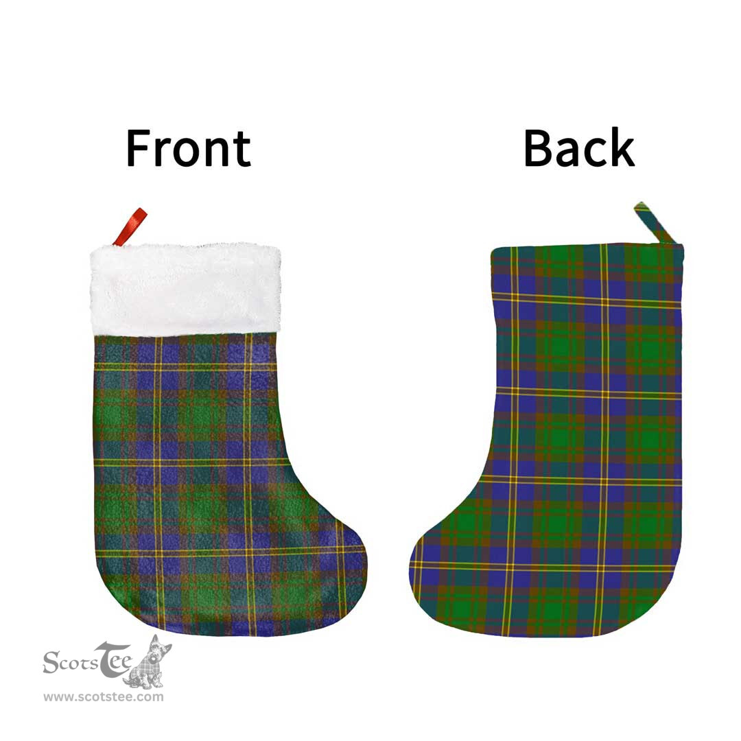 Scottish Strange of Balkaskie Clan Tartan Christmas Stocking - Classic